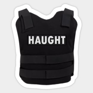 Haught Bullet Proof Vest - Wynonna Earp Sticker